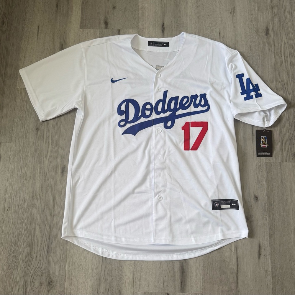 Shohei Ohtani Los Angeles Dodgers MLB Baseball Jersey new with tags men’s XL
